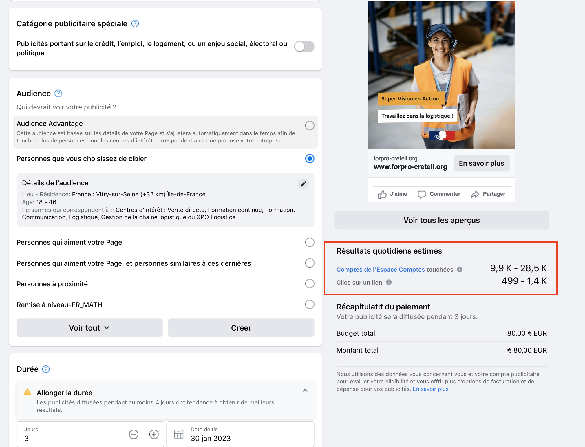 L’outil publicitaire de Facebook basé sur le deep learning estime l’audience publicitaire